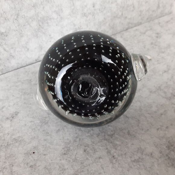 Pilgram Glass USA Made Black Tea Pot Kettle Lantern with Spout/Handle 3 1/2" - Picture 9 of 10